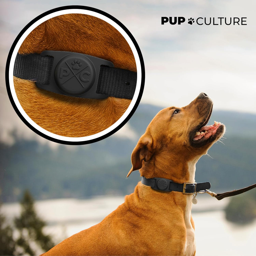 AirTag Dog Collar Holder – Secure & Low-Profile
