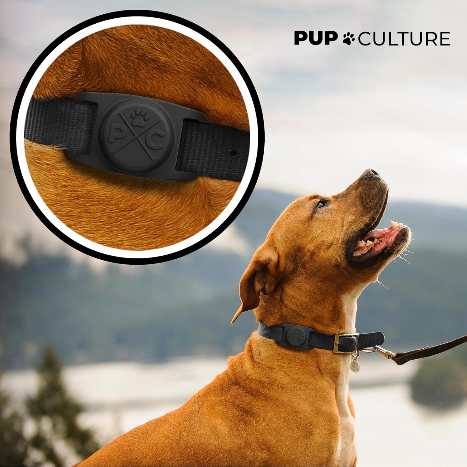 AirTag Dog Collar Holder – Secure & Low-Profile