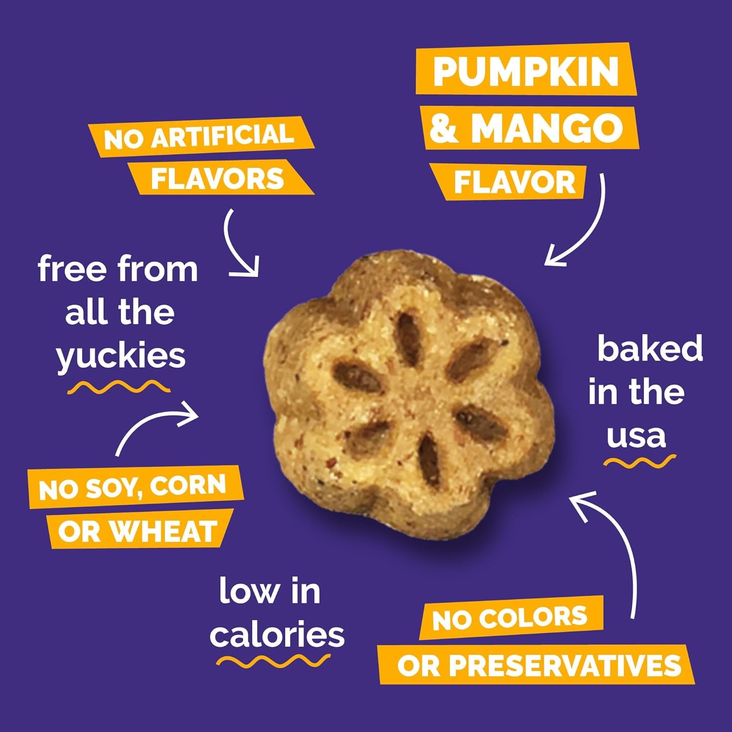 Skinny Minis Dog Treats – Pumpkin & Mango
