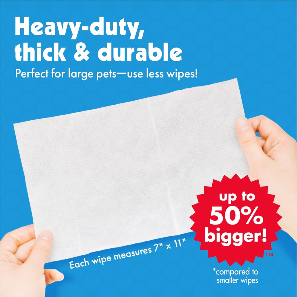 Large Pet Cleaning Wipes – 200 Count