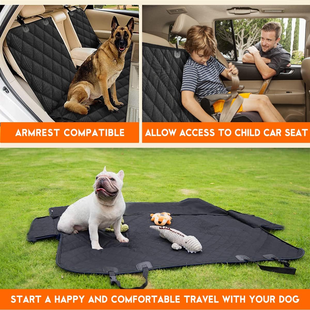 Dog Car Seat Cover – Protect from Dirt & Fur