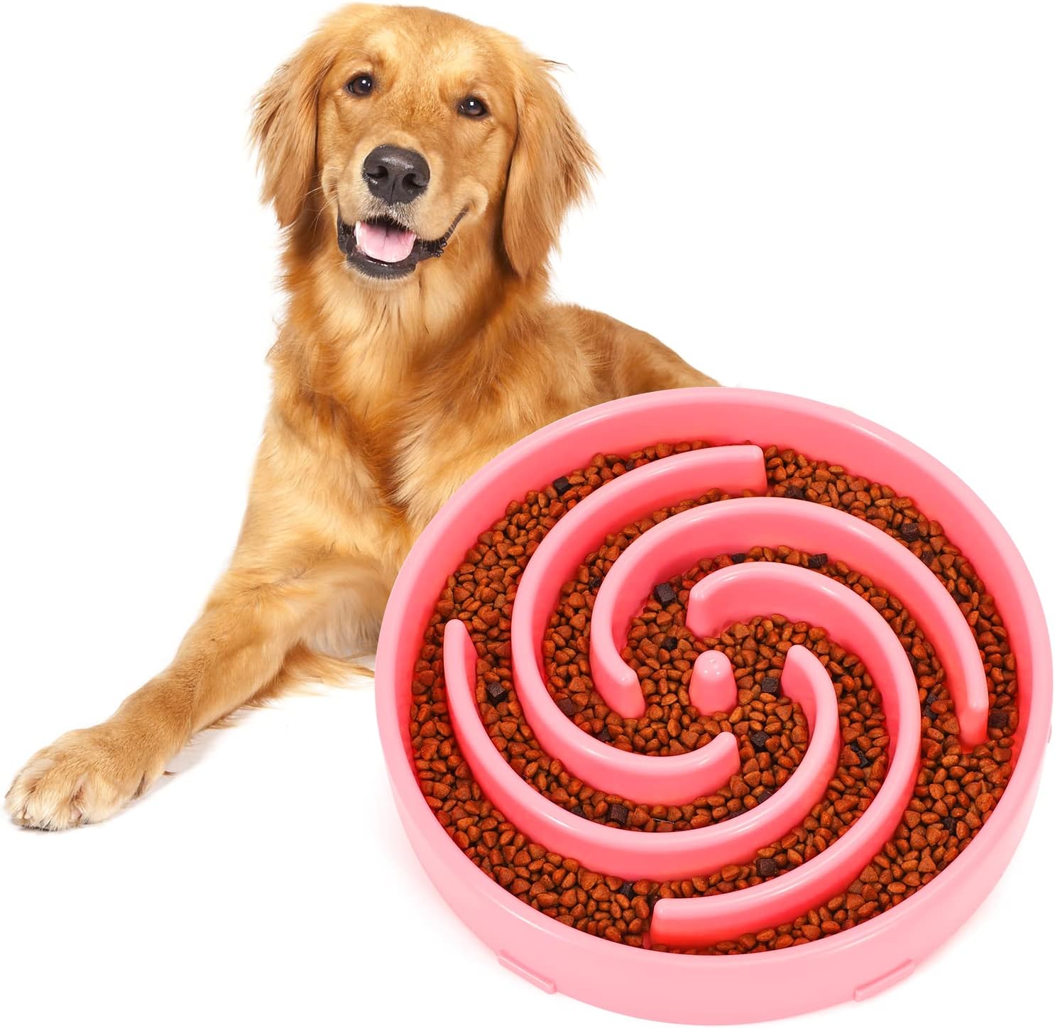 Slow Feeder Dog Bowl – Prevent Choking & Reduce Fast Eating