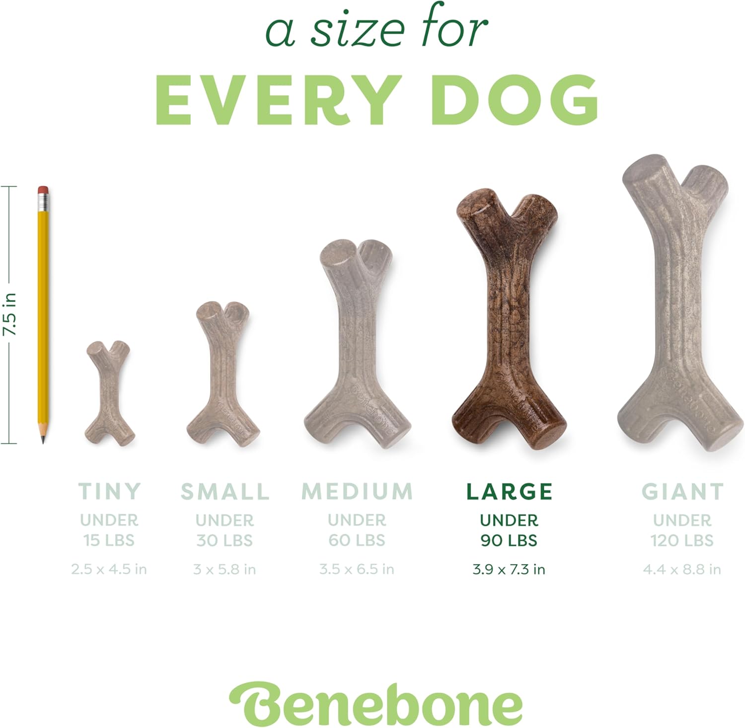 Maplestick Real Wood Dog Chew