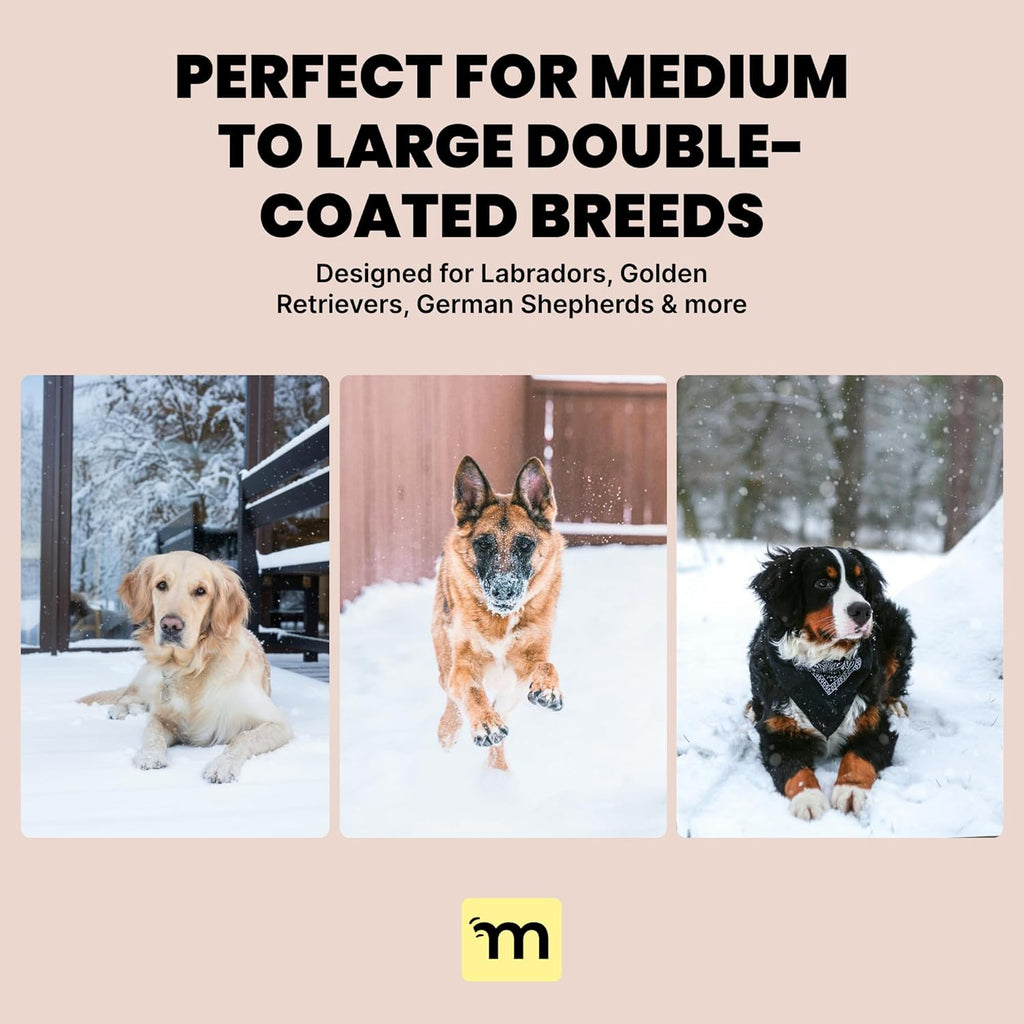 Dog Deshedding Brush – Reduce Shedding & Remove Loose Fur