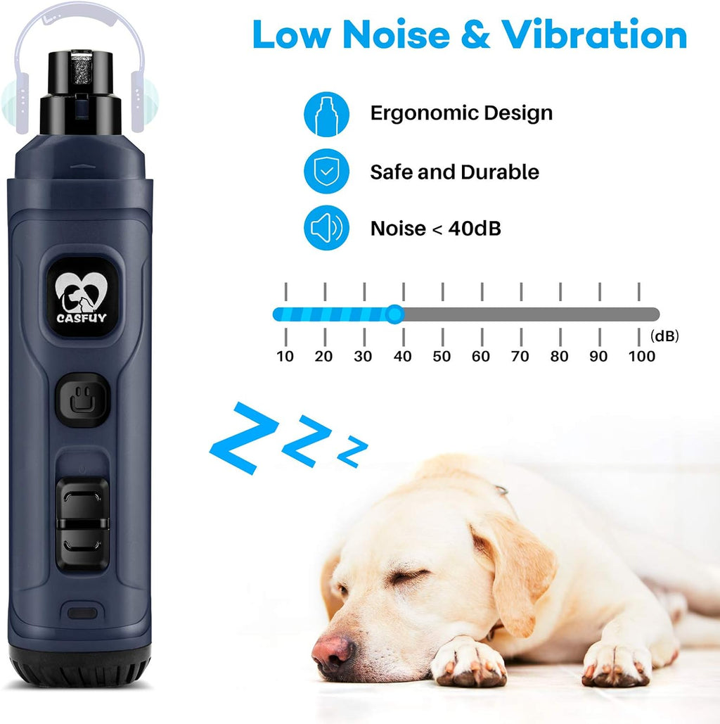 LED Dog Nail Grinder – Quiet & Precise