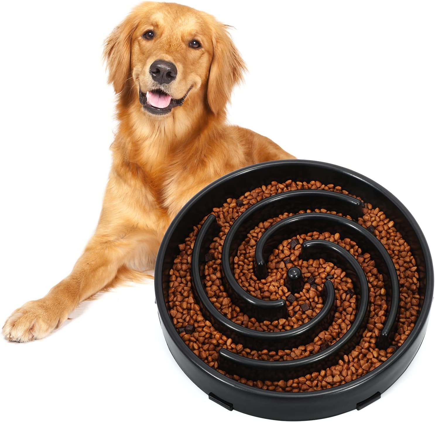 Slow Feeder Dog Bowl – Prevent Choking & Reduce Fast Eating