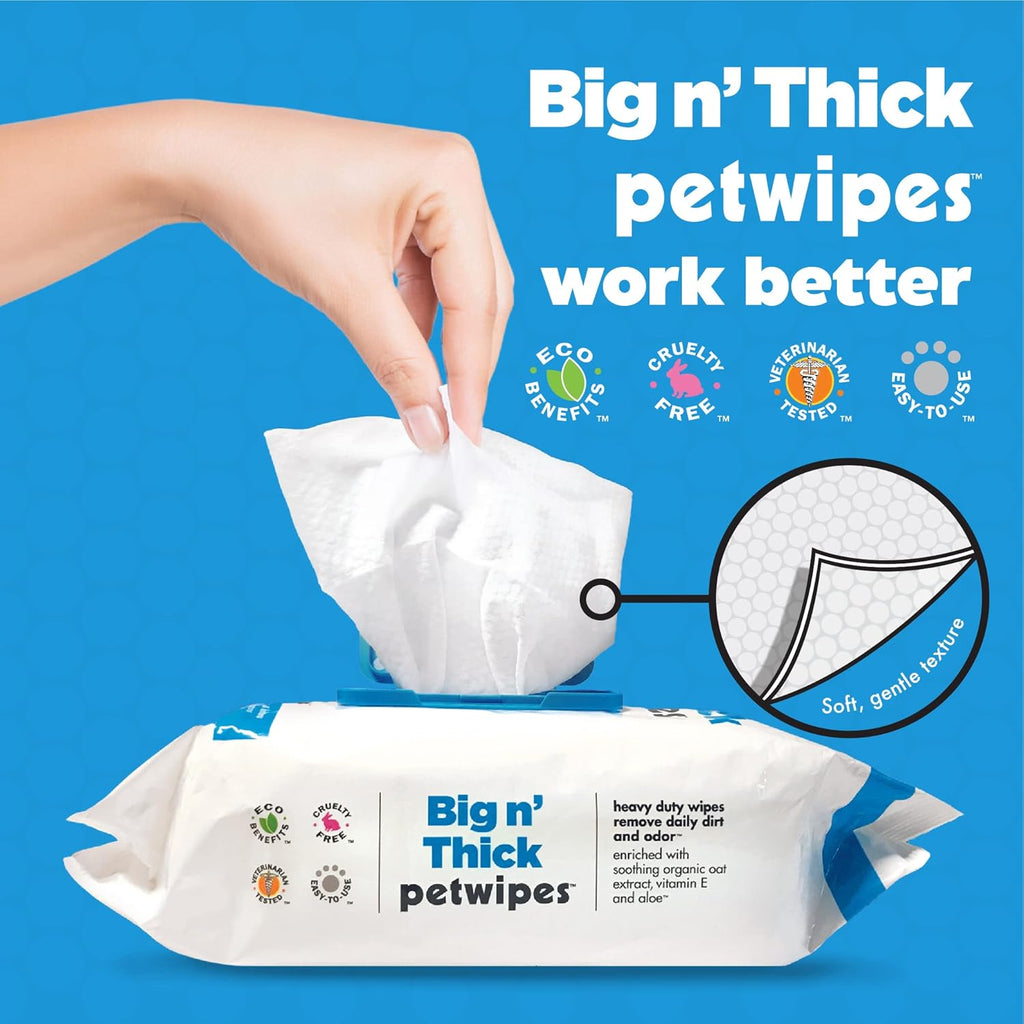Large Pet Cleaning Wipes – 200 Count